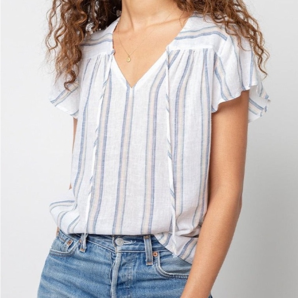 Rails Viera Top in Ryland Stripe Size Small